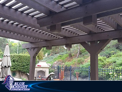 Wood Patio Covers and Pergolas Mission Viejo 4