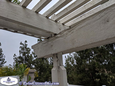 Wood Patio Covers and Pergolas Mission Viejo Dry Rot and Termite Repair
