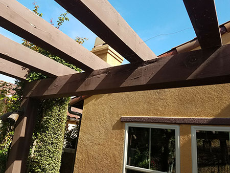 Wood Patio Covers and Pergolas Mission Viejo Dry Rot and Termite Repair
