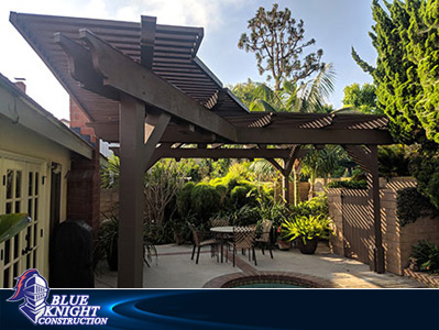 Wood Patio Covers and Pergolas Mission Viejo 100