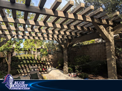 Wood Patio Covers and Pergolas Mission Viejo 106