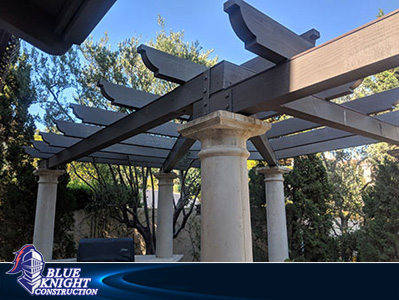 Wood Patio Covers and Pergolas Mission Viejo 40