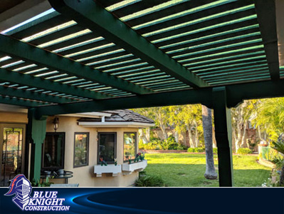 Wood Patio Covers and Pergolas Mission Viejo 47