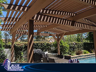 Wood Patio Covers and Pergolas Mission Viejo 53
