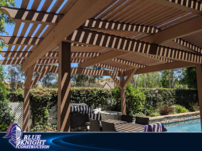 Wood Patio Covers and Pergolas Mission Viejo 54